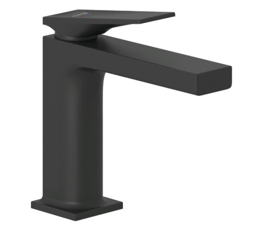 Смеситель для раковины Kludi DECUS XL однорычажный черный матовый 542883975