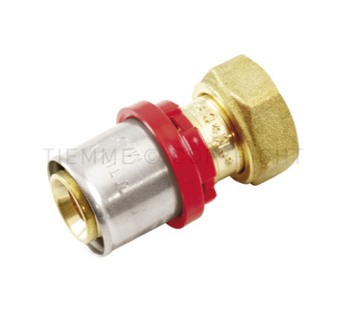 Муфта пресс Tiemme с накидной гайкой 16х1 ВР 1650297