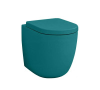 Унитаз напольный Artceram FILE 2.0 безободковый 53х37 см verde foresta FLV005 43 00