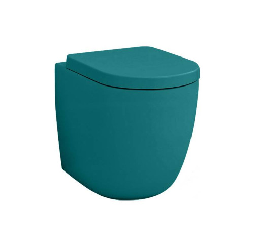 Унитаз напольный Artceram FILE 2.0 безободковый 53х37 см verde foresta FLV005 43 00