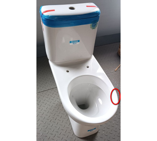 SaleRoca34P23900Y Access Унитаз-компакт с сиденьем дюропласт SoftClose, 3/6 л, косой выпуск Sale34P23900Y_1334