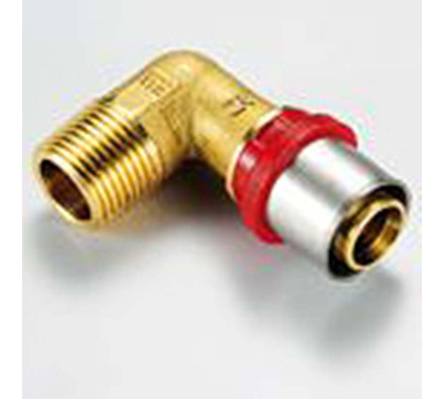 Угольник 90° пресс с наружной резьбой Tiemme 20x3/4 1650044