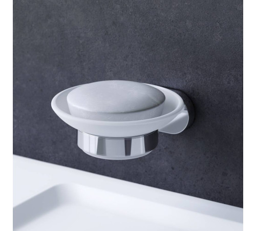 Мыльница AM.PM Sense L стеклянная с держателем A7434200