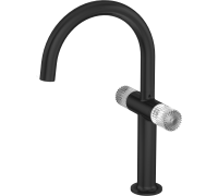 Смеситель для раковины Aqwella Murano черный глянцевый PVD AQM6011GB