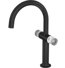 Смеситель для раковины Aqwella Murano черный глянцевый PVD AQM6011GB