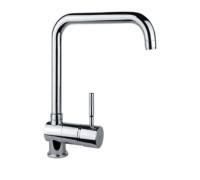 Смеситель для кухни Fiore Xenon с Г-образным изливом нержавеющая сталь 44IN5461