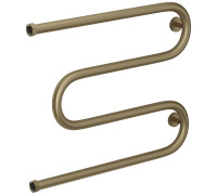 Полотенцесушитель водяной Сунержа М-образный 660x528 мм золотой шёлк матовый 32-4007-5065