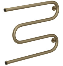 Полотенцесушитель водяной Сунержа М-образный 660x528 мм золотой шёлк матовый 32-4007-5065