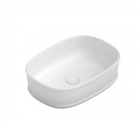 Раковина накладная Kerama Marazzi CIRCO 50 см белая глянцевая CI.wb.50