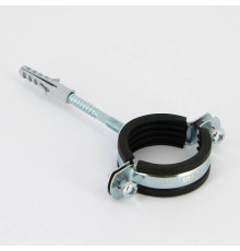 Хомут с резиновым уплотнителем, шпилькой и дюбелем Uni-Fitt 1 1/2 дюйма (47-52 мм) 850U6800