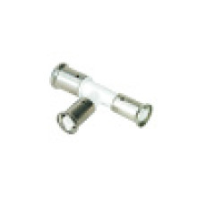 Тройник переходный Henco ПВДФ пресс белый 26x20x16 мм 11PKW-262016