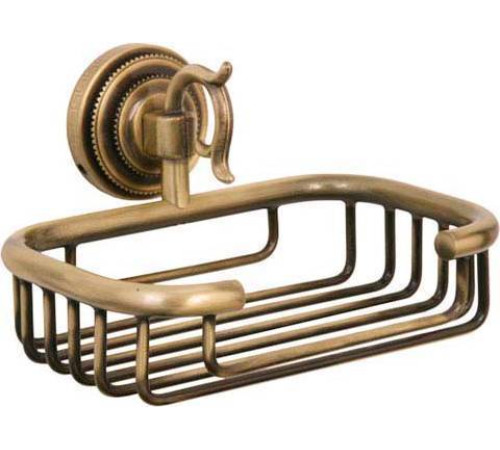 Мыльница подвесная Boheme Medici 16х12.5х9 см бронза 10619