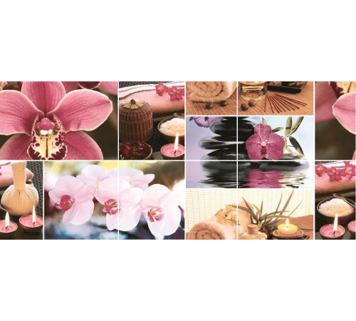 Панно Дельта Керамика Romance P6D184 90х40 см (из 6 плиток)