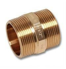 Ниппель General Fittings 2522 1 латунь 25221R