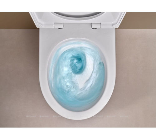 Унитаз подвесной Geberit Acanto TurboFlush 350x530 мм с сиденьем 502.718.00.1