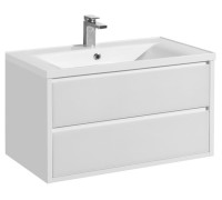 Комплект AQUATON Римини 100 New тумба и раковина Айрис 100 1A2328K3RN010