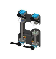 Насосная группа прямая фланцевая ELSEN DN 40 PN 10 без насоса EFG40.010