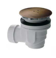 Сифон для душевого поддона Daniel Rubinetterie 60 мм бронза A911 90