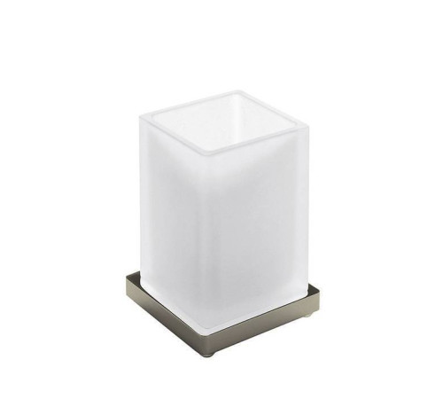 Стакан настольный Colombo Design Look матовое стекло PVD нержавеющая сталь B1641.HPS1-VAN