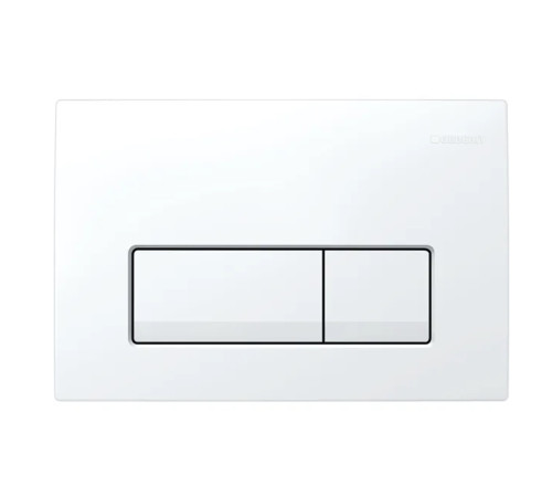 Смывная клавиша Geberit Delta50 для двойного смыва альпийский белый 115.119.11.1