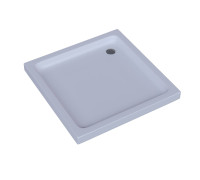 Поддон душевой D-Pol акриловый квадратный 90x90x15 см с ножками и панелью DPA-0000005