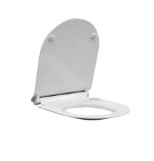 Сиденье для унитаза Azzurra Forma быстросъемное с микролифтом белый FOR1800/F bi/cr