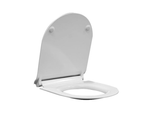 Сиденье для унитаза Azzurra Forma быстросъемное с микролифтом белый FOR1800/F bi/cr