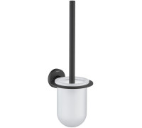 Ершик для унитаза Aquanet Оберон матовый черный AQ4210MB
