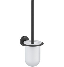 Ершик для унитаза Aquanet Оберон матовый черный AQ4210MB