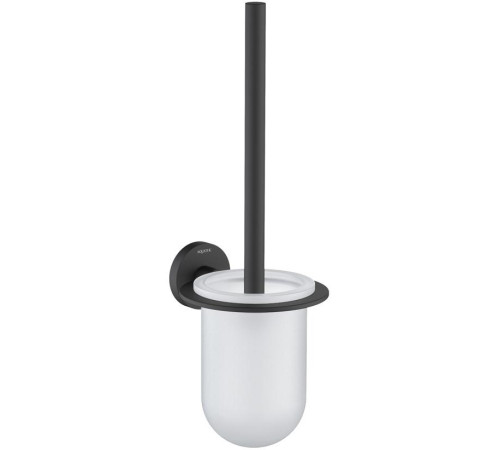 Ершик для унитаза Aquanet Оберон матовый черный AQ4210MB