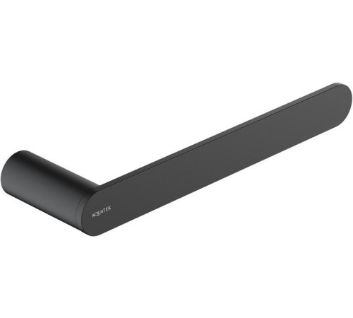 Полотенцедержатель Aquatek Лира матовый черный AQ4419MB