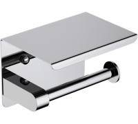Бумагодержатель с полкой Aquanet Europa AQ4939CR хром AQ4939CR