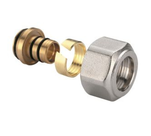 Концовка для металлопластиковых и PEX труб Gekon 20х2 мм 3/4 Евроконус GK 72002