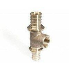 Тройник с внутренней резьбой REHAU RAUTITAN RX 32-3/4-25 бронза 14562981001