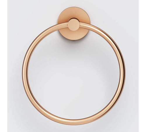 Кольцо для полотенец AM.PM X-Joy настенное розовое золото A85A34444
