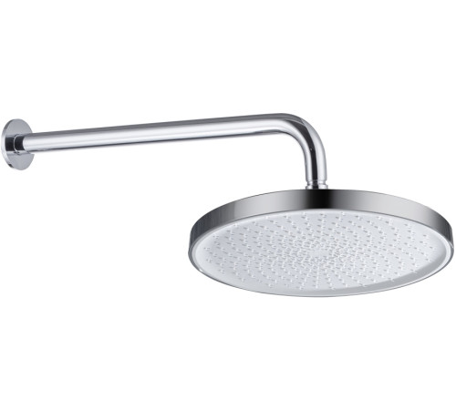 Верхний душ Aquanet AQ2080CR круглый настенный 260х20 мм хром AQ2080CR