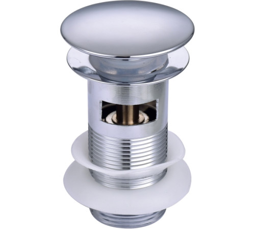 Сливной набор для раковины Aquanet Push-open с переливом AQ6001CR