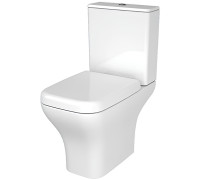 Унитаз напольный безободковый VitrA Polar с сиденьем микролифт 9843B003-7201