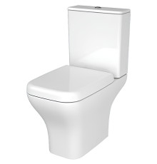 Унитаз напольный безободковый VitrA Polar с сиденьем микролифт 9843B003-7201