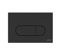 Панель смыва VitrA Root Round матовый черный 740-2211