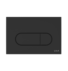 Панель смыва VitrA Root Round матовый черный 740-2211