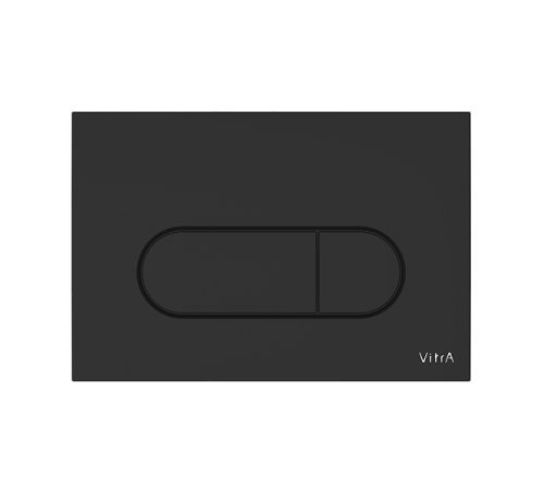 Панель смыва VitrA Root Round матовый черный 740-2211