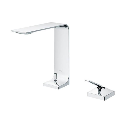 Смеситель для раковины TOTO Neorest с донным клапаном высота 174 мм TLP02304R