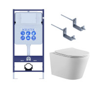 Комплект инсталляции AQUATEK ВЕГА-KKI2 рама Standard INS-0000012 крепеж KKI-0000002 унитаз AQ1905-00