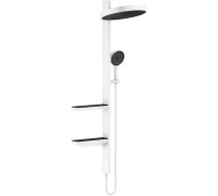 Душевая система Hansgrohe Rainfinity Showerpipe 360 скрытого монтажа матовый белый 26842700