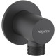 Шланговое подсоединение Aquatek матовый черный AQ2456MB