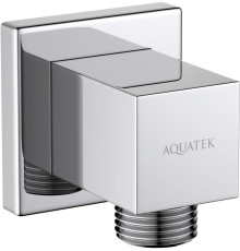 Шланговое подсоединение Aquatek хром AQ2458CR