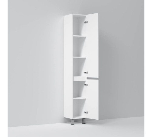 Шкаф-пенал напольный AM.PM Gem 30 см правый белый глянец M91CSR0306WG