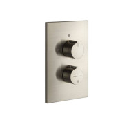 Смеситель для душа встраиваемый термостатический Gessi Emporio Via Manzoni на 2 выхода Finox Brushed Nickel 38794#149