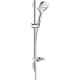 Душевой гарнитур hansgrohe Raindance Select E 120 3jet штанга 65 см хром 26620000